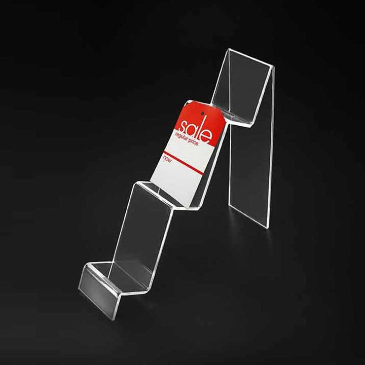 Clear Acrylic Easel Display 9”H x 3”W (2 pcs)- CTS0140