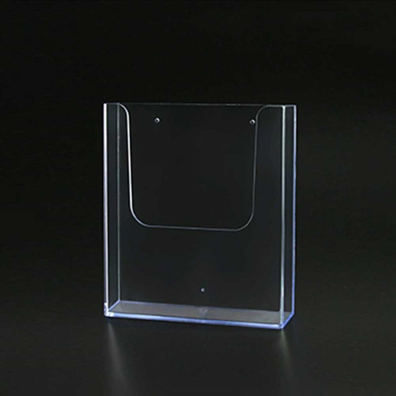 Clear Acrylic Wallmount Brochure Holder 8½"W x 11"H (2pcs) - CTS0145