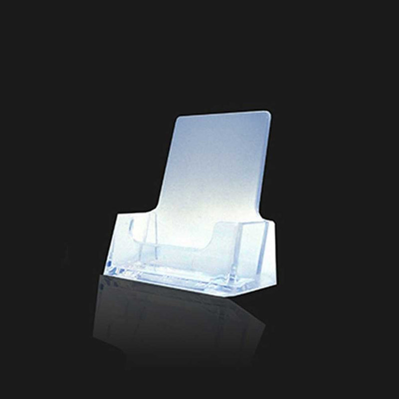 Clear Acrylic Portrait Business Card Holder - CTS0168