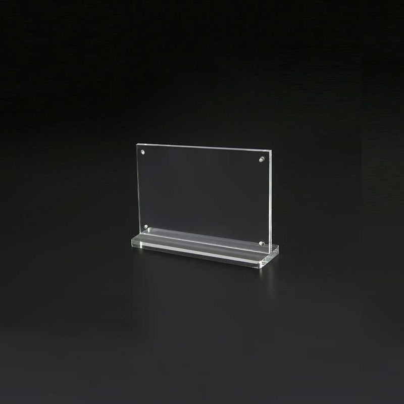 Magnetic Clear Acrylic Sign Holder 7"W x 5"H (2pcs) - CTS0194