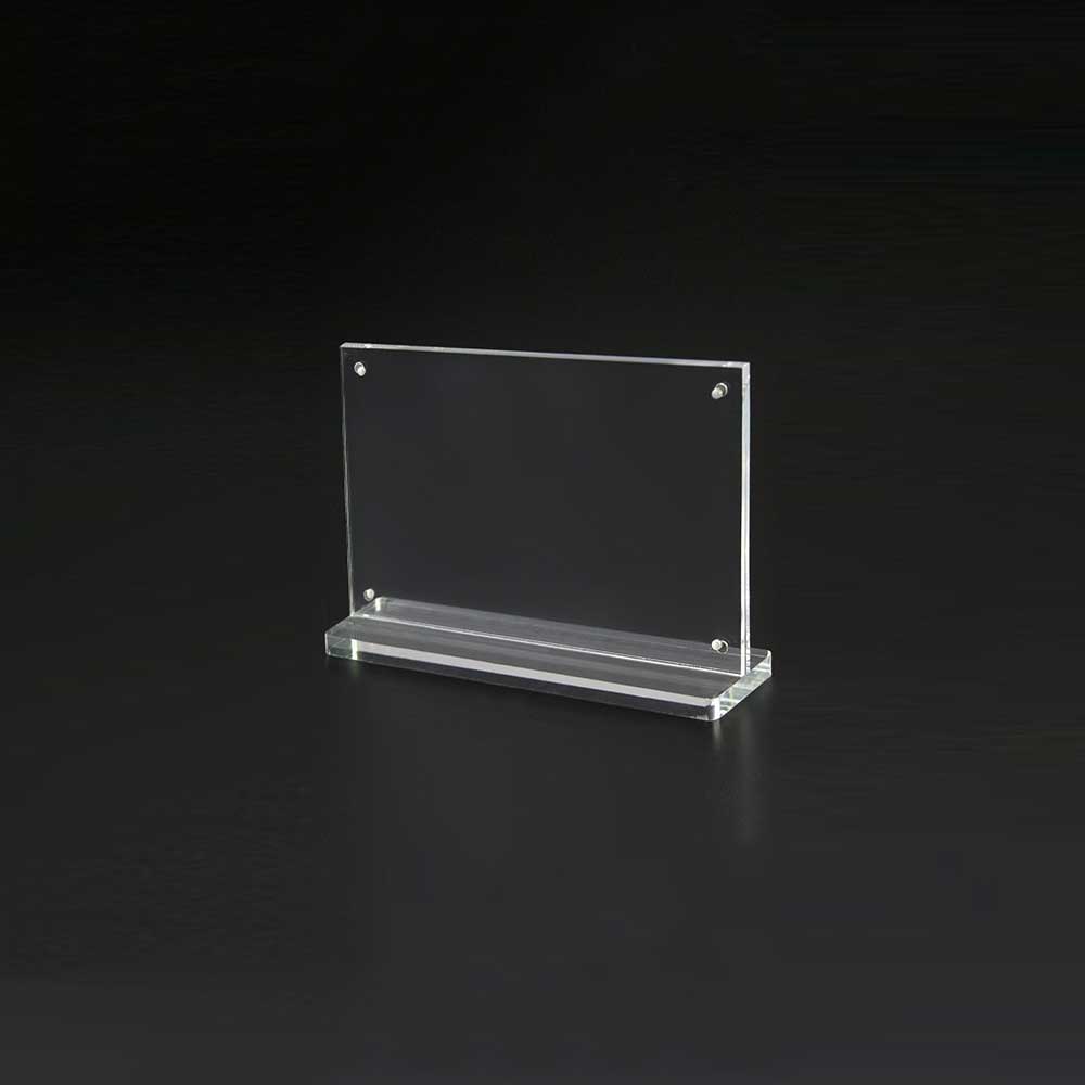 Magnetic Clear Acrylic Sign Holder 8"W x 6"H (2pcs) - CTS0195
