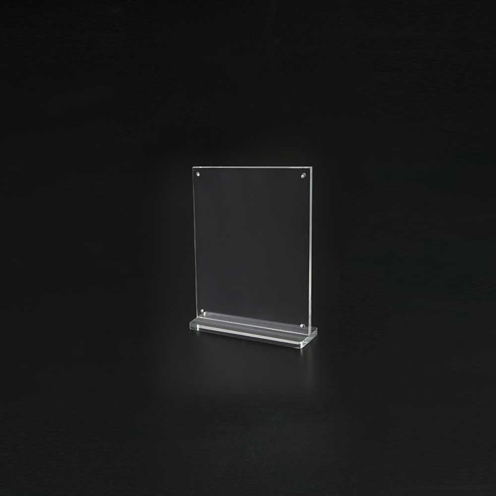 Magnetic Clear Acrylic Sign Holder 5"W x 7"H (2pcs) - CTS0197