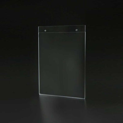 Clear Acrylic Wallmount Sign Holder 8½"W X 11"H (2 pcs) - CTS0220P