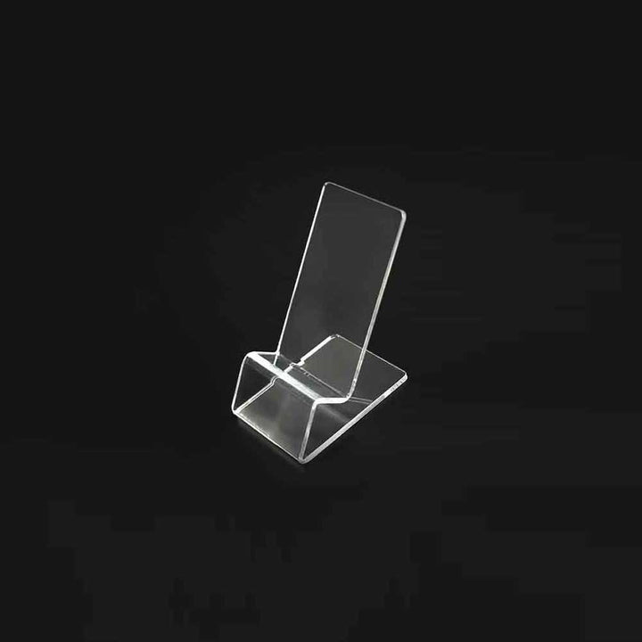 Clear Acrylic Easel Display 3½”H x 2¼”W (5 pcs) - CTS0225