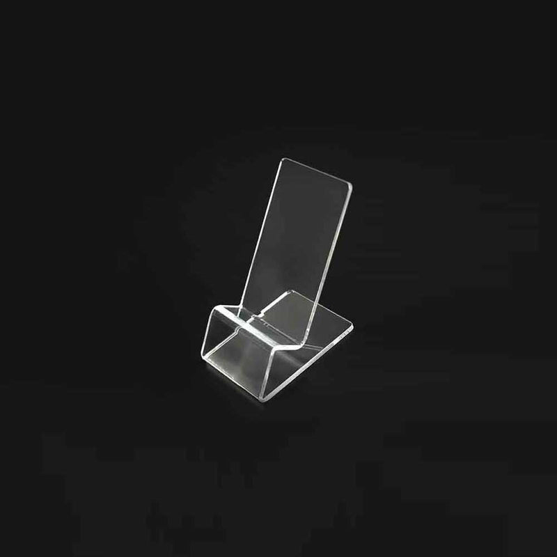 Clear Acrylic Easel Display 3½”H x 2¼”W (5 pcs) - CTS0225