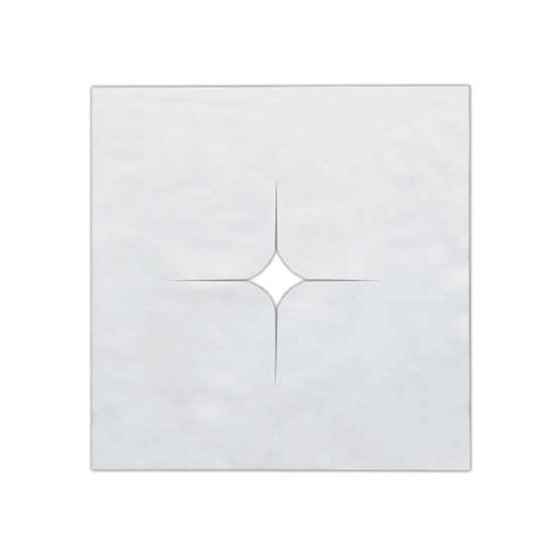 Disposable White Head Rest Cover - 