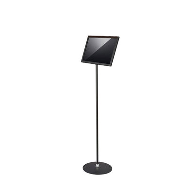 Letter Size Black Frame Floor Sign Holder (11”W x 8½”H) - #FSH003