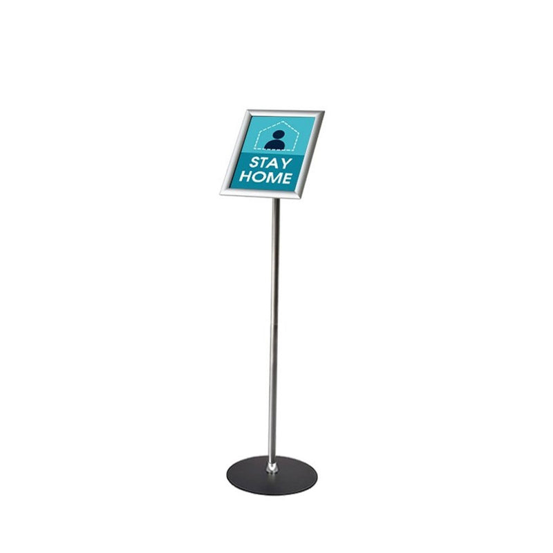 Letter Size Snap Frame Floor Sign Holder (8½" x 11") - 