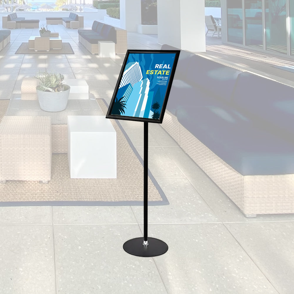 Pedestal Sign Holder (11"W x 17"H ) - #FSH017