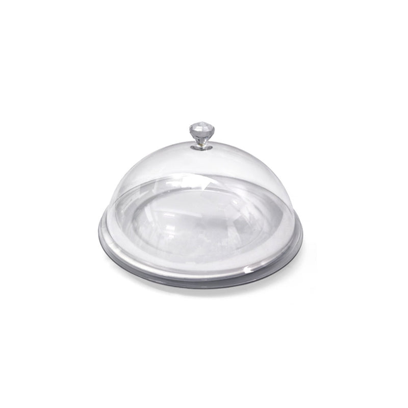 Food Serving Platter with Dome Cover (14"Dia) - 
