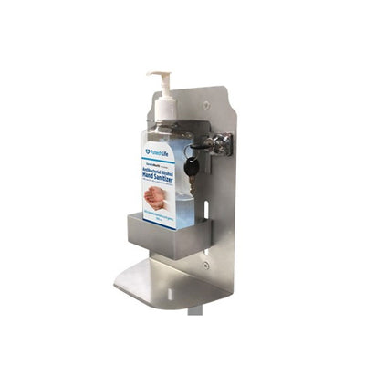 Hand Sanitizer Dispenser Floor Stand with Sign Holder - #HSD-F04