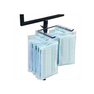 Hook Stand Black Frame Floor Sign Holder 11”W x 8½”H - #HSFSH004