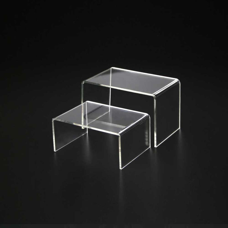 2 Piece Clear Acrylic Riser - JDAR-2