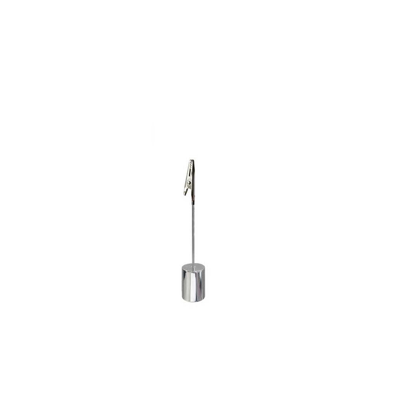 Metal Place Card Holder with Cylinder Base (5pcs)
