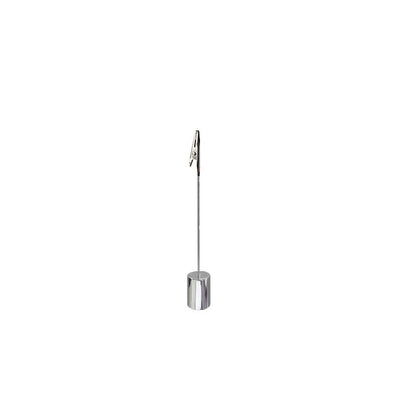 Metal Place Card Holder with Cylinder Base (5pcs)