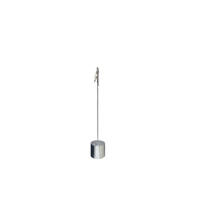 Metal Place Card Holder with Cylinder Base (5pcs)