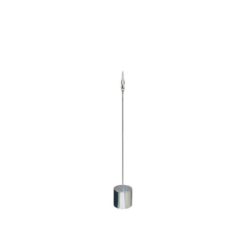 Metal Place Card Holder with Cylinder Base (5pcs)