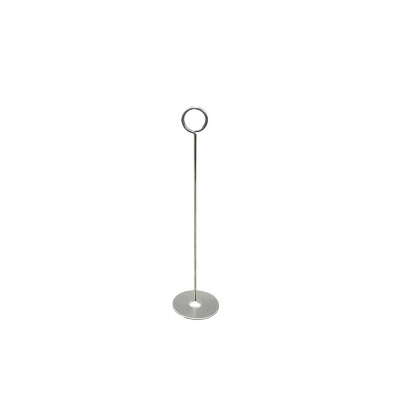 Metal Place Card Holder with Flat Circle Base (5pcs)