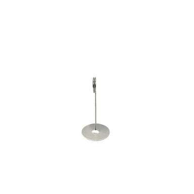 Metal Place Card Holder with Flat Circle Base (5pcs)