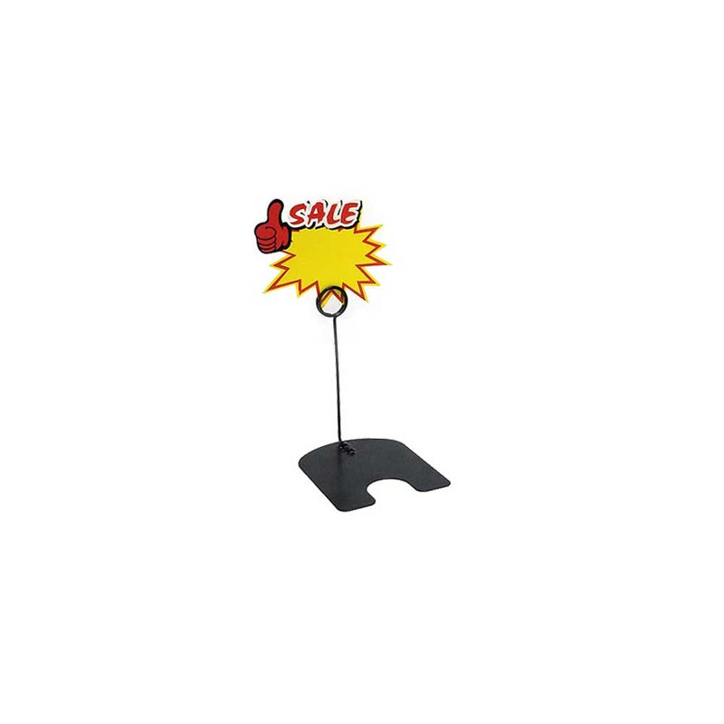 Black Metal Place Card Holder (5 pcs)
