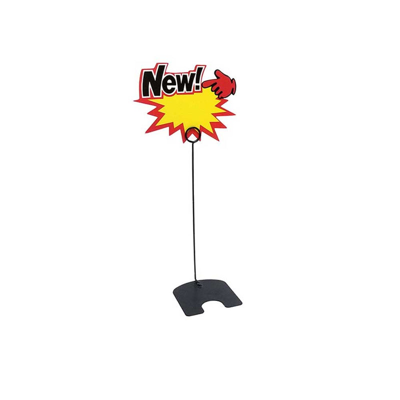Black Metal Place Card Holder (5 pcs)