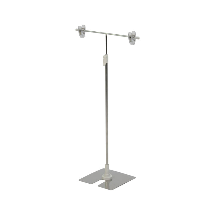 Chrome Metal Countertop Showcard Display Holder (2 pcs) - SC014