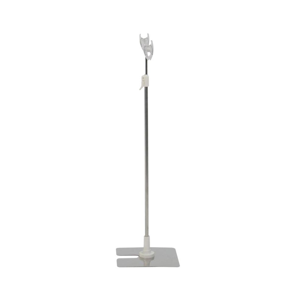 Chrome Metal Countertop Showcard Display Holder (2 pcs) - SC014