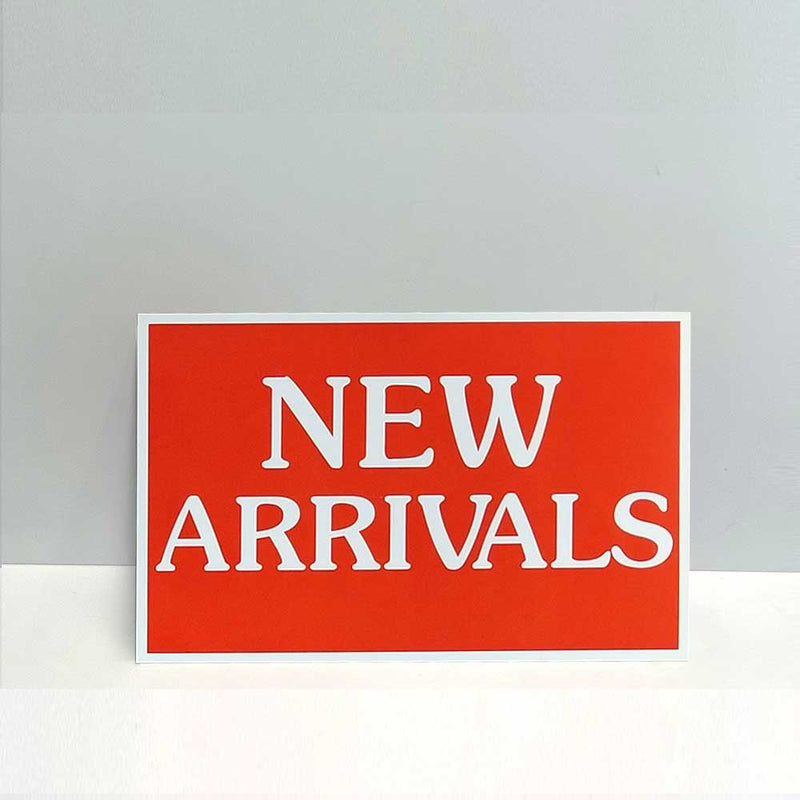 NEW ARRIVALS Showcard 11"W x 7"H (20pcs)- SCARD019
