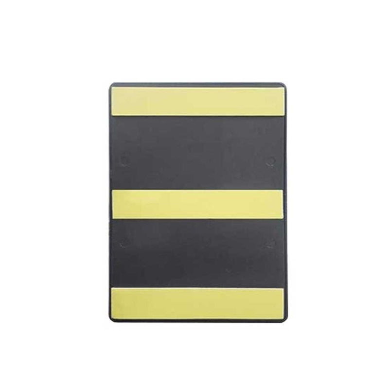 A.D.A. Braille Gray Washroom Sign 6”W x 9”H (Men) - 