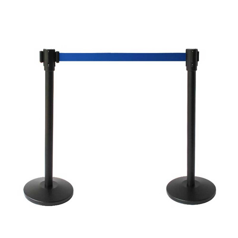 4-Way Black Stanchion Post 36½"H - 