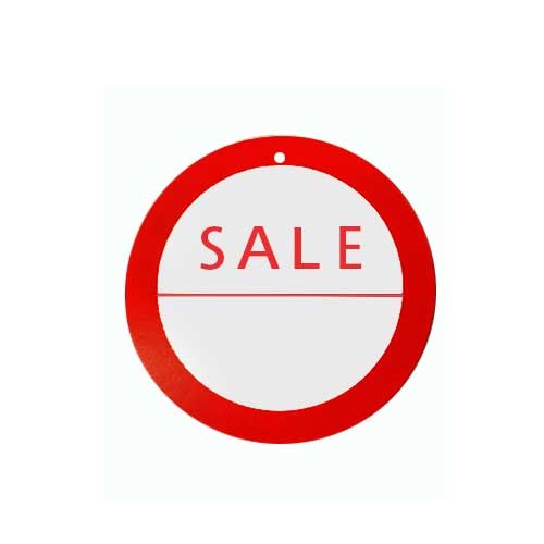 Circle Sale Price Tags 2½" - STAG002