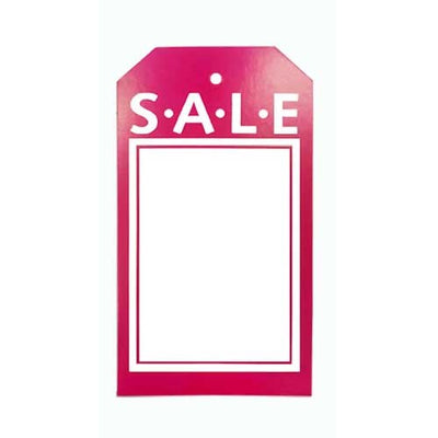 Rectangular Sale Price Tags 2½”W x 4½”H - STAG004