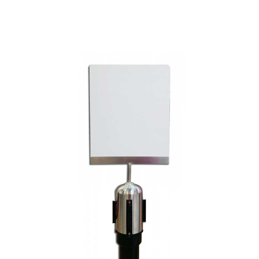 4-Way Stanchion Non-Frame Sign Holder (for: #ST001, #ST003 & ST005)  - #STSH004
