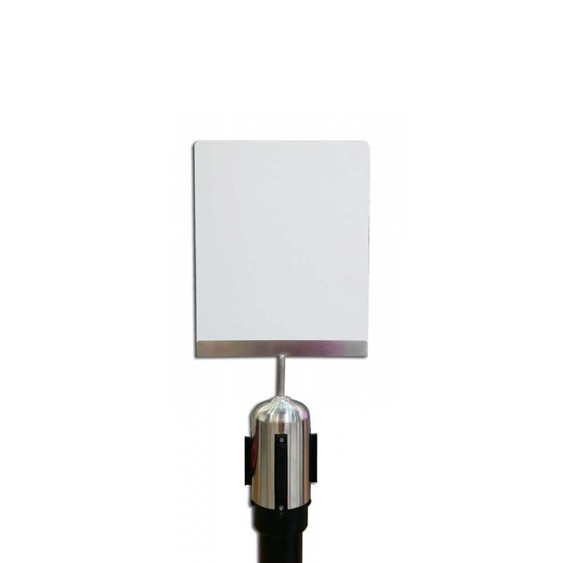 4-Way Stanchion Non-Frame Sign Holder (for: 