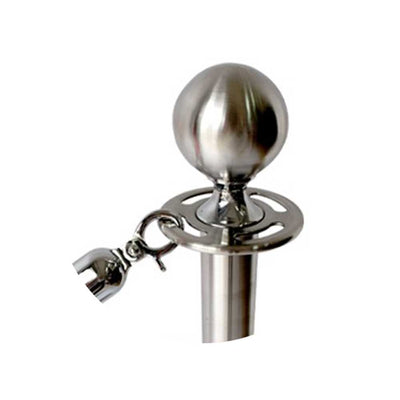 Sphere Stainless Steel Stanchion Post - #ST004