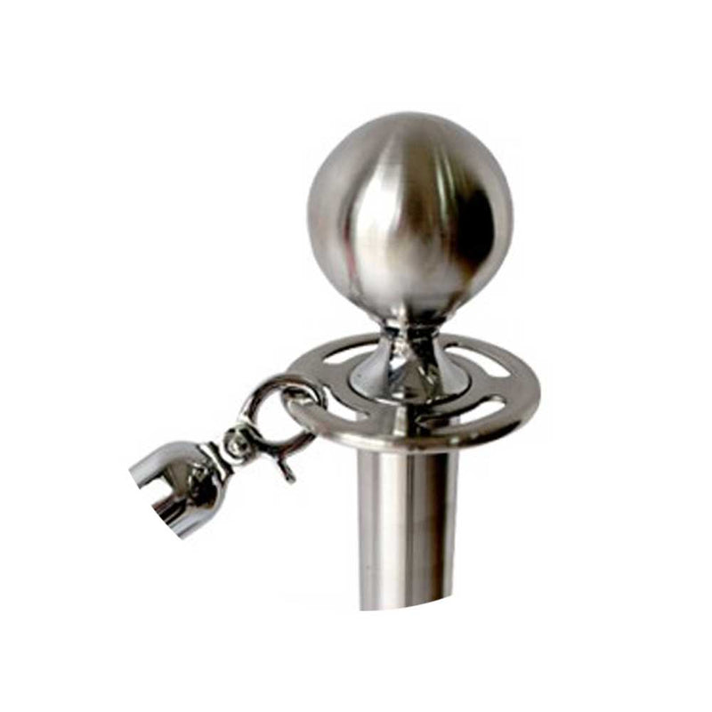 Sphere Stainless Steel Stanchion Post - 