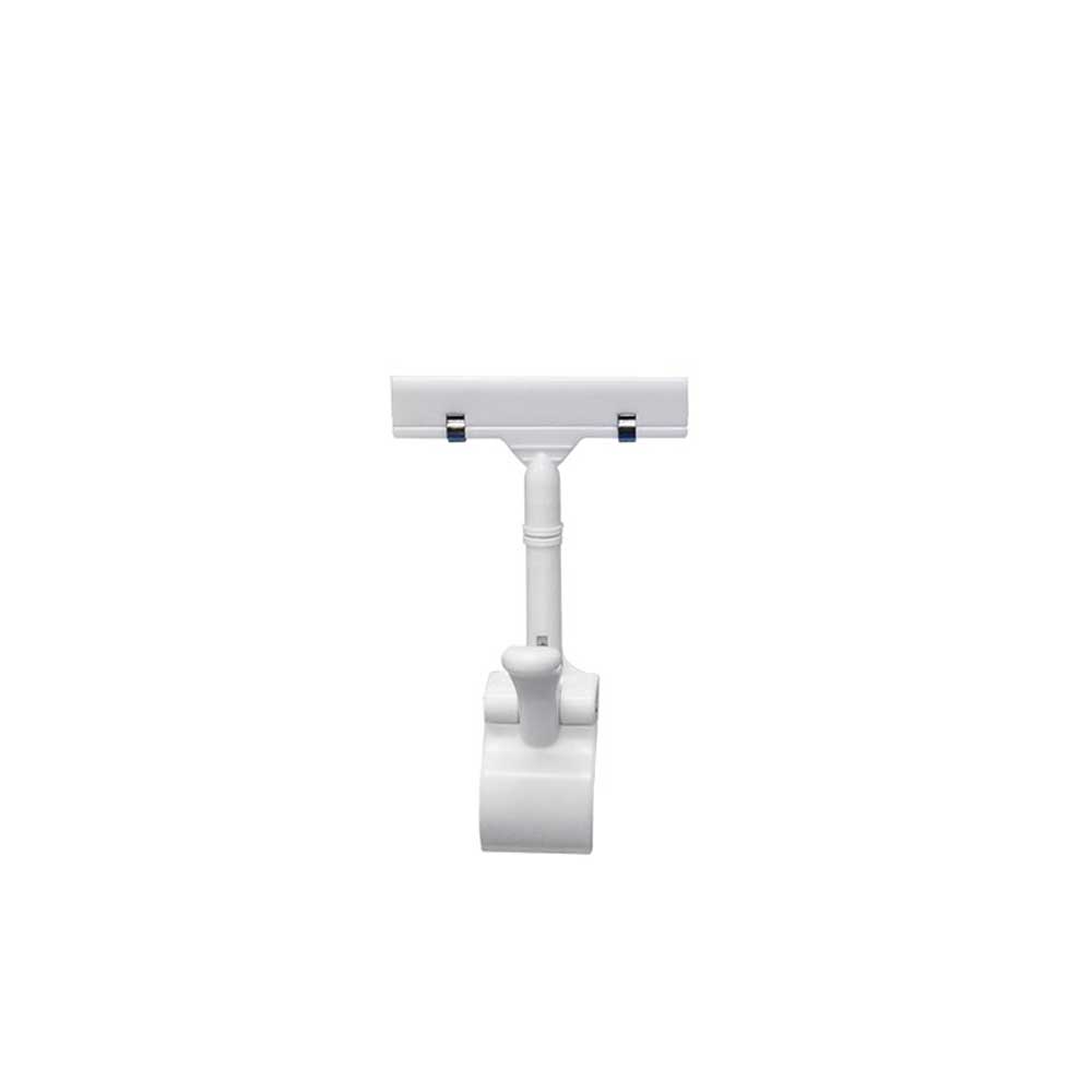 White Versa Clips 6"H (5 pcs) - VC01307