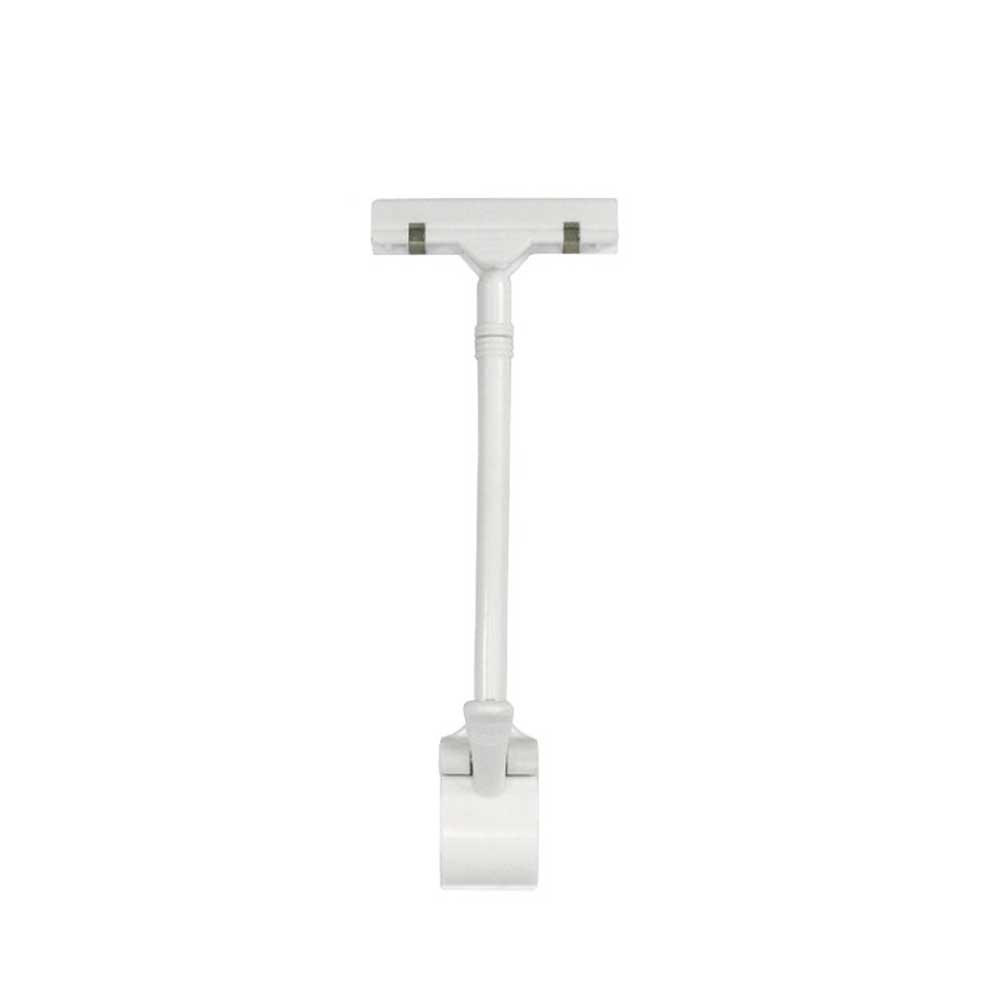 White Versa Clips 10"H (5 pcs) - VC01410