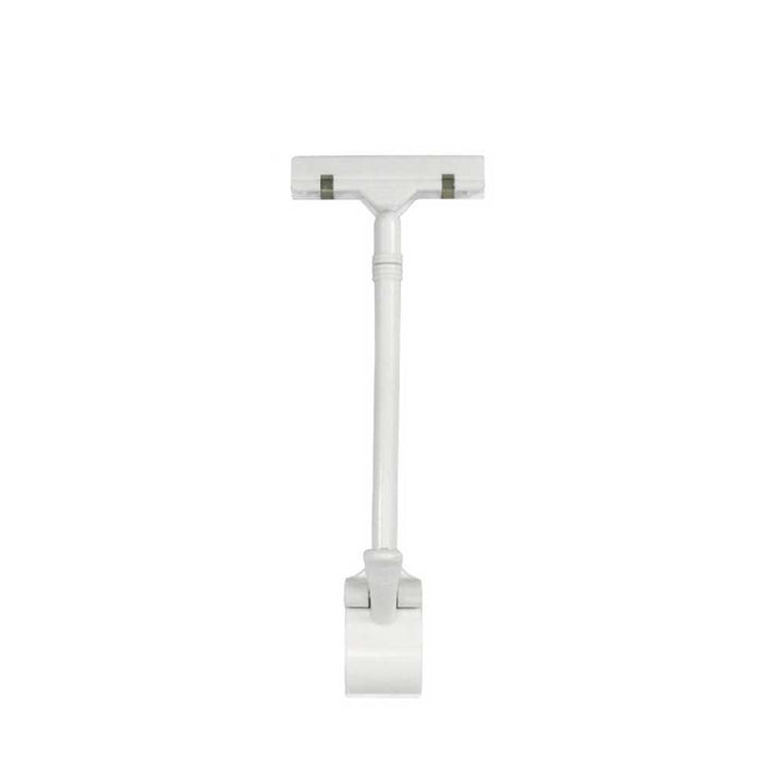 White Versa Clips 10"H (5 pcs) - VC01410